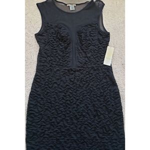 🚨 XL Black Dress with mesh details, New with Tags